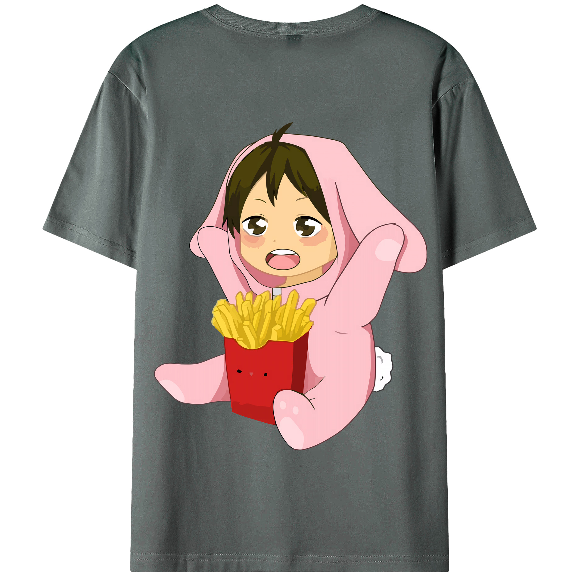 （画像用） ハイキュー!! Haikyu!! 綿100％半袖Tシャツ（背面プリント）
